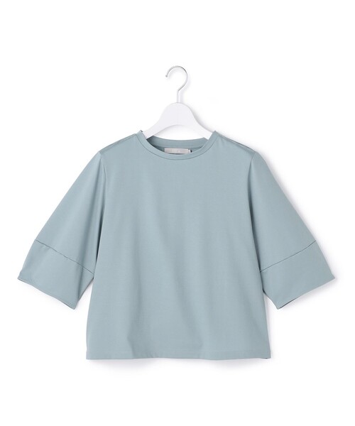 ICB(アイシービー)の「シャツジーナプレーディング ランタンスリーブカットソー(Tシャツ/カットソー・レディース・ブラック系/ダルブルー系/ライトオレンジ系/アイボリー系・X-SMALL/SMALL/MEDIUM)」の17枚目の写真