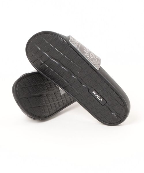 RVCA(ルーカ)の「【RVCA:ルーカ】RVCA SHOWER SLIDE/シャワサン(シャワーサンダル)(サンダル・レディース・ブラック・6/5/7)」の2枚目の写真