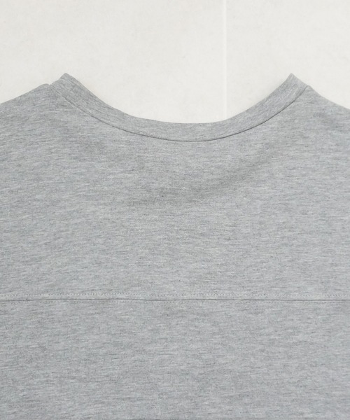 SELECT LEVERY(セレクトリベリー)の「ヘビーテリープルオーバー(Tシャツ/カットソー・レディース・カーキ/オフホワイト/グレー/チャコールグレー・MEDIUM/LARGE)」の18枚目の写真