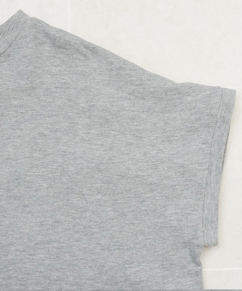 SELECT LEVERY(セレクトリベリー)の「ヘビーテリープルオーバー(Tシャツ/カットソー・レディース・カーキ/オフホワイト/グレー/チャコールグレー・MEDIUM/LARGE)」の19枚目の写真