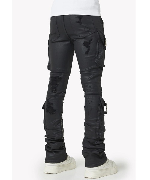 L.H.P(エルエイチピー)の「GUAPI/グアピ/Black Ops Waxed Denim(デニムパンツ・メンズ・ブラック・28/34/32/30)」の9枚目の写真