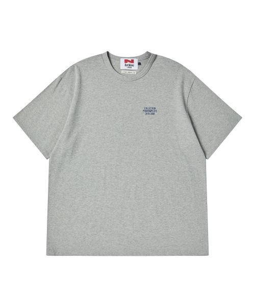Beyond Closet（-）の「[COLLECTION LINE] アーカイブスタンププリント16番手コットン半袖Tシャツグレー（Tシャツ/カットソー・メンズ・その他・MEDIUM/LARGE）」の2枚目の写真