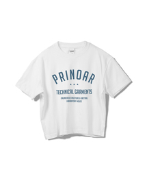 アーチロゴセミクロップ半袖Tシャツ - ホワイト