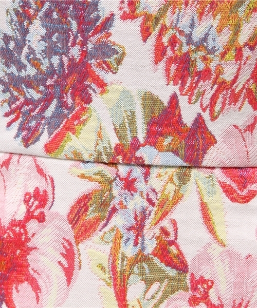 GRACE CONTINENTAL（グレースコンチネンタル）の「フラワージャガードワンピース（ワンピース・レディース・ホワイト/ネイビー・36/34）」の5枚目の写真