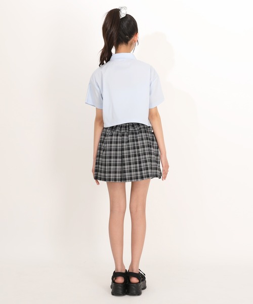 PINKHUNT(ピンクハント)の「PINKHUNT ネクタイ付きシャツ 1820K(シャツ/ブラウス・キッズ・ホワイト/スカイブルー系1・150cm/160cm/130cm/140cm/120cm)」の14枚目の写真