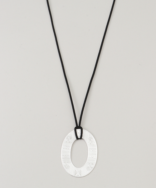 SLOBE IENA(スローブイエナ)の「ADRAR/アドラル OVAL NECKLACE(ネックレス・レディース・シルバー・FREE)」の1枚目の写真