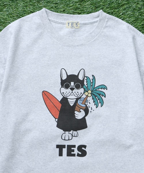 The Endless Summer(エンドレスサマー)の「TES HITMAN T-SHIRT/ Tシャツ(Tシャツ/カットソー・メンズ・グレー/ホワイト/グリーン系その他3・SMALL/MEDIUM/LARGE/X-LARGE/XX-LARGE)」の11枚目の写真