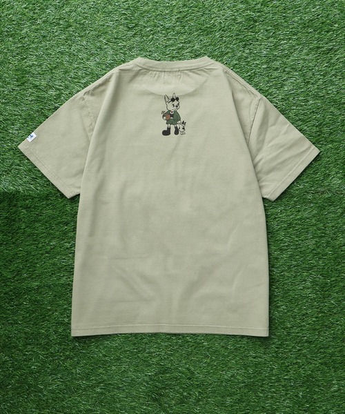 The Endless Summer(エンドレスサマー)の「TES HITMAN T-SHIRT/ Tシャツ(Tシャツ/カットソー・メンズ・グレー/ホワイト/グリーン系その他3・SMALL/MEDIUM/LARGE/X-LARGE/XX-LARGE)」の16枚目の写真