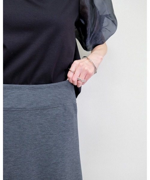 Julep(ジュレップ)の「Cut and Sew Skirt(スカート・レディース・チャコールグレー/ブラック/ライトグレー・MEDIUM)」の12枚目の写真
