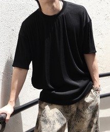 Art re A select（アトリエセレクト）の「【MADE IN KOREA】サマーモードプリーツTシャツ（Tシャツ/カットソー）」