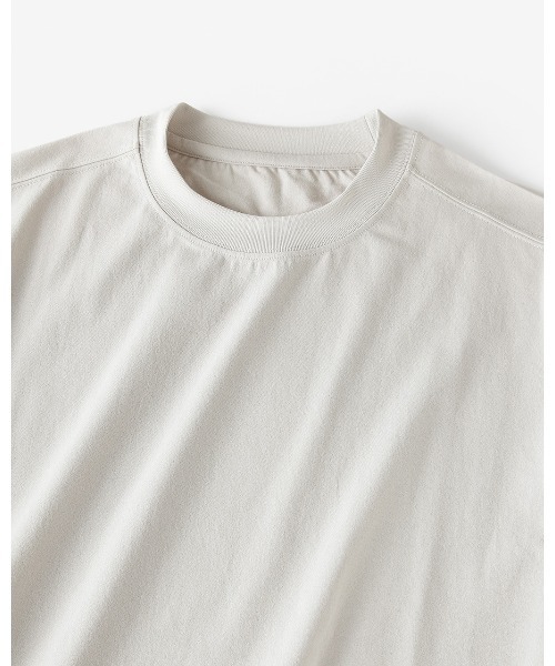 DoCLASSE( ドゥクラッセ)の「DCG/高機能ファインジャージーTシャツ 半袖(Tシャツ/カットソー・メンズ・ライトグレー/ネイビー/ホワイト/ブラック/マスタード・M/L/LL/3L/S)」の11枚目の写真