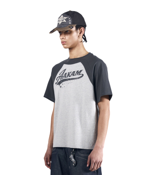 AAKAM(アーカム)の「Authentic Raglan Half Top (Gray)(Tシャツ/カットソー・レディース・その他・2/1/3)」の5枚目の写真