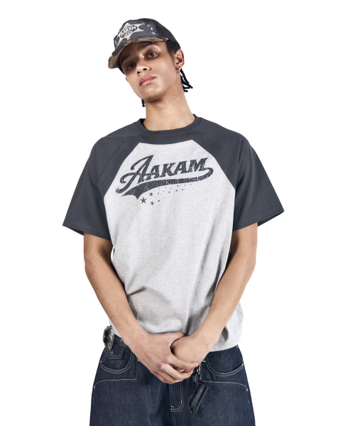 AAKAM(アーカム)の「Authentic Raglan Half Top (Gray)(Tシャツ/カットソー・レディース・その他・2/1/3)」の7枚目の写真