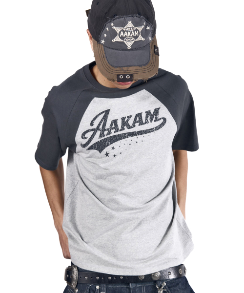 AAKAM(アーカム)の「Authentic Raglan Half Top (Gray)(Tシャツ/カットソー・レディース・その他・2/1/3)」の8枚目の写真