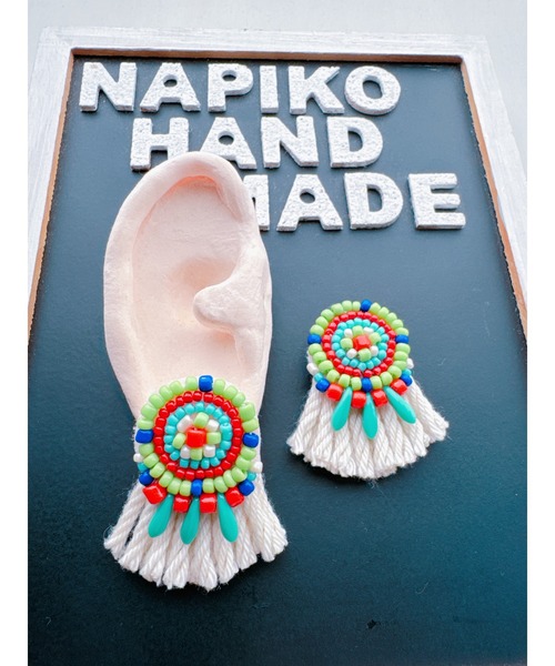 tone(トーン)の「【NAPIKO】イヤリング(MA)(イヤリング・レディース・G/F/E/A/B/C/D・FREE)」の6枚目の写真