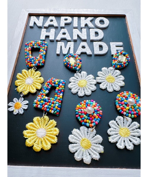 tone(トーン)の「【NAPIKO】イヤリング(MA)(イヤリング・レディース・G/F/E/A/B/C/D・FREE)」の12枚目の写真