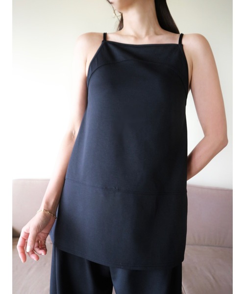 TRUNC（トランクエイティーエイト）の「Ice touch Double Strap Tunic / アイスタッチダブルストラップチュニック（キャミソール・レディース・ブラック・FREE）」の16枚目の写真
