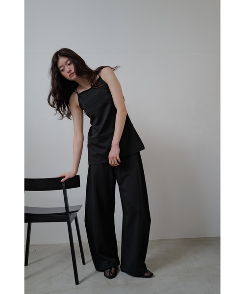 TRUNC（トランクエイティーエイト）の「Ice touch Double Strap Tunic / アイスタッチダブルストラップチュニック（キャミソール・レディース・ブラック・FREE）」の7枚目の写真