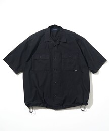 NAUTICA | NAUTICA/ノーティカ ワイドシルエット オーバーダイ S/S ワークシャツ(シャツ/ブラウス)