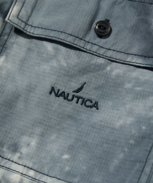 NAUTICA(ノーティカ)の「NAUTICA/ノーティカ ワイドシルエット オーバーダイ S/S ワークシャツ(シャツ/ブラウス・メンズ・ネイビー/チャコールグレー/その他13・MEDIUM/LARGE/X-LARGE)」の6枚目の写真