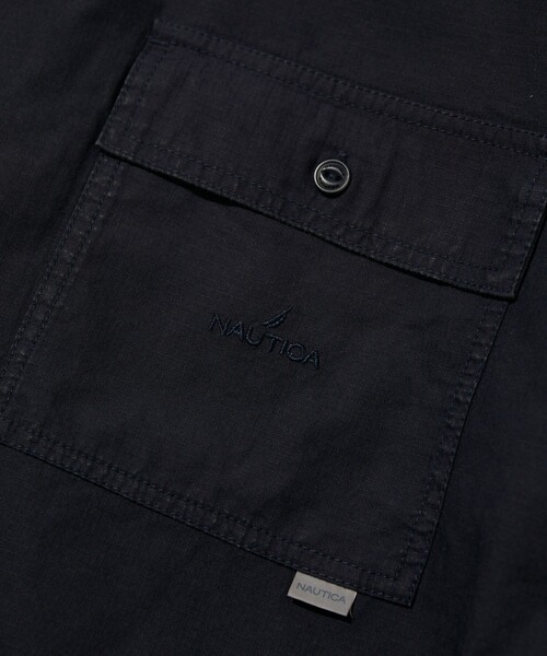 NAUTICA(ノーティカ)の「NAUTICA/ノーティカ ワイドシルエット オーバーダイ S/S ワークシャツ(シャツ/ブラウス・メンズ・ネイビー/チャコールグレー/その他13・MEDIUM/LARGE/X-LARGE)」の13枚目の写真