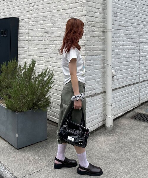 CIAOPANIC(チャオパニック)の「夢かわコンパクトTee(Tシャツ/カットソー・レディース・ホワイト/ブルー/ブルー系その他/ホワイト系その他・ONE SIZE)」の14枚目の写真