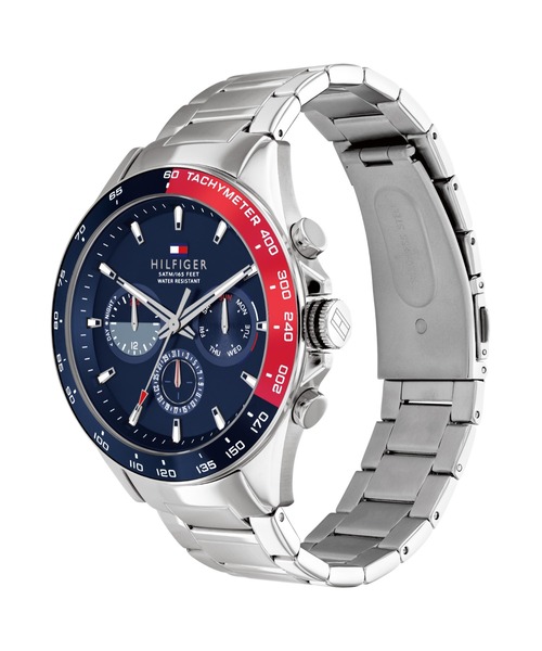 TOMMY HILFIGER（トミーヒルフィガー）の「【TOMMY HILFIGER】トミーヒルフィガー クォーツ 腕時計 メンズ（アナログ腕時計・メンズ・シルバー・FREE）」の2枚目の写真