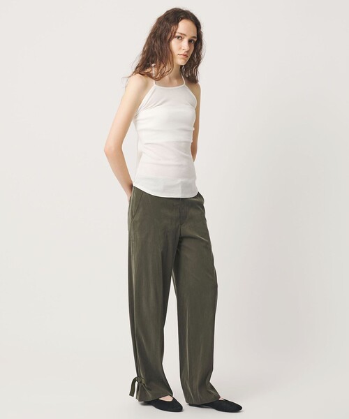 ATTISESSION(アティセッション)の「<ATTISESSION>ヘム ストラップ パンツ(その他パンツ・レディース・ダークグリーン/ネイビー・36/38)」の7枚目の写真