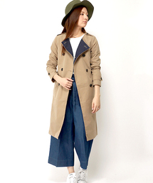 LBC | コットンナイロンツイルカラートレンチコート(トレンチコート)