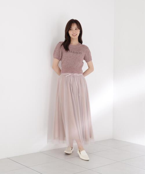 PROPORTION BODY DRESSING(プロポーションボディドレッシング)の「<E>リボン付きチュールスカート / 1216227802(スカート・レディース・ベージュ/ホワイト系その他・MEDIUM/P/S)」の22枚目の写真
