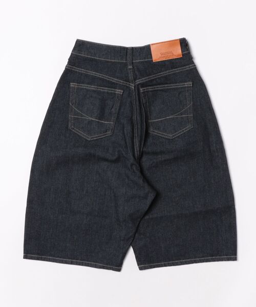 SOMETHING(サムシング)の「SOMETHING カーブデニムジョーツ(デニムパンツ・レディース・ブルー/インディゴブルー・LARGE/MEDIUM/SMALL)」の3枚目の写真