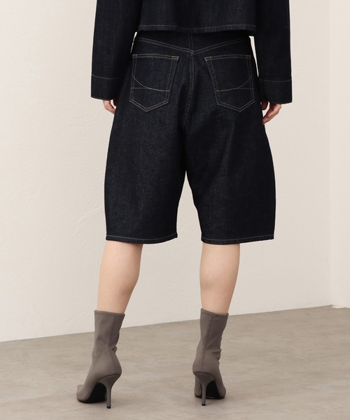SOMETHING(サムシング)の「SOMETHING カーブデニムジョーツ(デニムパンツ・レディース・ブルー/インディゴブルー・LARGE/MEDIUM/SMALL)」の9枚目の写真