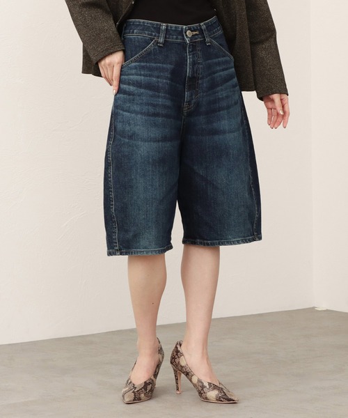 SOMETHING(サムシング)の「SOMETHING カーブデニムジョーツ(デニムパンツ・レディース・ブルー/インディゴブルー・LARGE/MEDIUM/SMALL)」の15枚目の写真