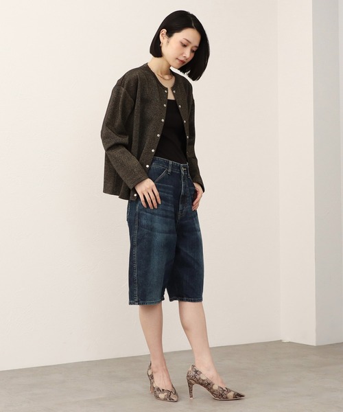 SOMETHING(サムシング)の「SOMETHING カーブデニムジョーツ(デニムパンツ・レディース・ブルー/インディゴブルー・LARGE/MEDIUM/SMALL)」の22枚目の写真