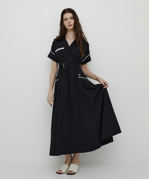 大人気！｜WEB限定】レジーロカシュクールワンピース｜夏服/半袖