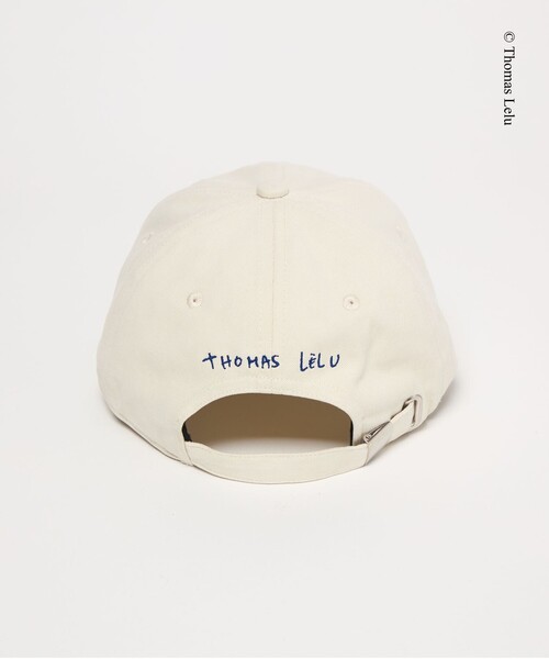 green label relaxing(グリーンレーベルリラクシング)の「【別注】<Thomas Lelu>サインアート キャップ 帽子(キャップ・メンズ・ブラック/オフホワイト/ダークブラウン/ロイヤルブルー・FREE)」の21枚目の写真
