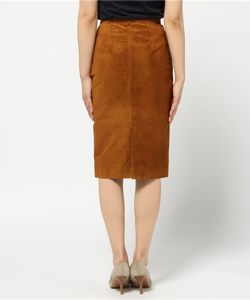 OUTLET(アウトレット)の「【'PalinkA】スウェードタイトSkirt(スカート・レディース・ブラウン・36)」の6枚目の写真
