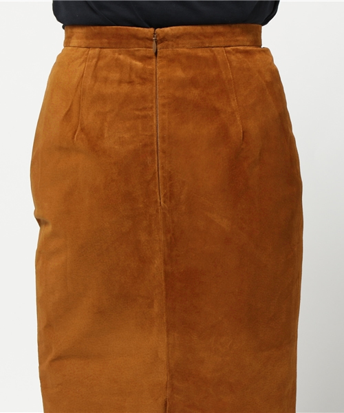 OUTLET(アウトレット)の「【'PalinkA】スウェードタイトSkirt(スカート・レディース・ブラウン・36)」の8枚目の写真