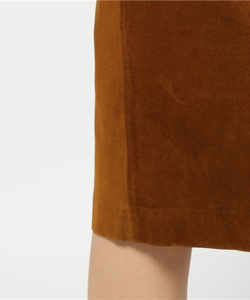 OUTLET(アウトレット)の「【'PalinkA】スウェードタイトSkirt(スカート・レディース・ブラウン・36)」の9枚目の写真