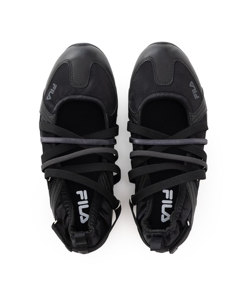 FILA(フィラ)の「FILA BALLET V2 / フィラバレエブイ2(スニーカー・レディース・ブラック・25.0cm/25.5cm/26.0cm/23.0cm/23.5cm/24.0cm/24.5cm)」の2枚目の写真