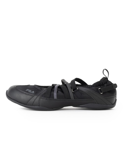 FILA(フィラ)の「FILA BALLET V2 / フィラバレエブイ2(スニーカー・レディース・ブラック・25.0cm/25.5cm/26.0cm/23.0cm/23.5cm/24.0cm/24.5cm)」の4枚目の写真