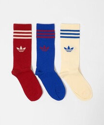 ＜adidas Originals＞クルーソックス / キッズ 19cm-21cm