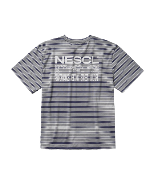 NEGATIVE SPLIT CLUB(ネガティブスピリットクラブ)の「プロストストライプシステムTシャツ(グレー)(Tシャツ/カットソー・レディース・その他・SMALL/MEDIUM/LARGE/X-LARGE)」の2枚目の写真