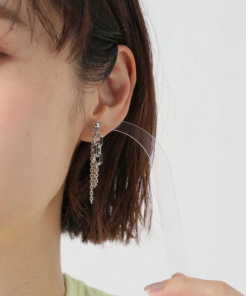JUSTINE CLENQUET(ジュスティーヌクランケ)の「【JUSTINE CLENQUET/ジャスティーヌ クランケ】DANA EARRINGS:ピアス(両耳)(ピアス(両耳用)・レディース・その他・FREE)」の12枚目の写真
