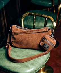 glamb（グラム）の「2Way Leather Sacoche Bag   2ウェイレザーサコッシュバッグ（ハンドバッグ）」