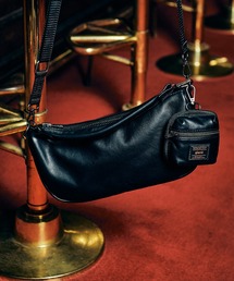glamb（グラム）の「2Way Leather Sacoche Bag   2ウェイレザーサコッシュバッグ（ハンドバッグ）」
