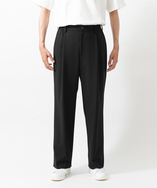 ANOTHER OFFICE(アナザー オフィス)の「ANOTHER OFFICE HABANA BANDED SLACKS(その他パンツ・メンズ・ブラック・2/1)」の8枚目の写真