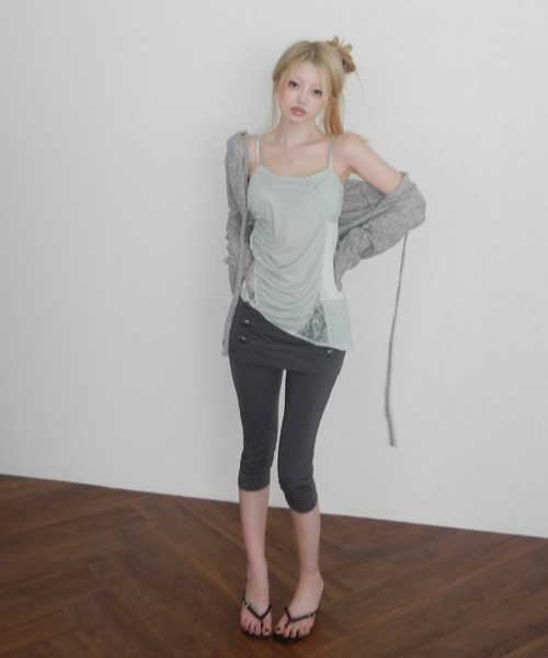 THEAIRTOWN（ジエアタウン）の「venus sk leggings（スカート・レディース・ブラック/ダークグレー・FREE）」の19枚目の写真