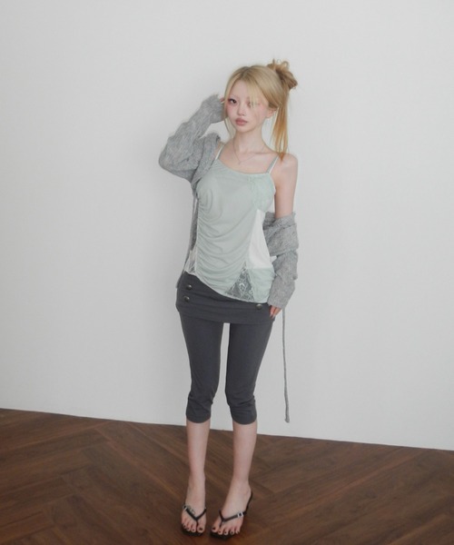 THEAIRTOWN（ジエアタウン）の「venus sk leggings（スカート・レディース・ブラック/ダークグレー・FREE）」の17枚目の写真
