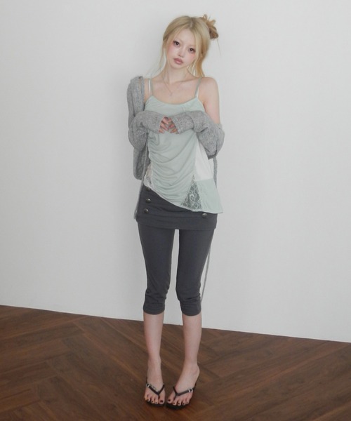 THEAIRTOWN（ジエアタウン）の「venus sk leggings（スカート・レディース・ブラック/ダークグレー・FREE）」の18枚目の写真